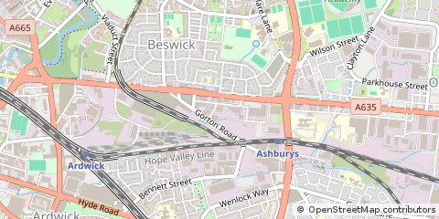 Map of Manchester