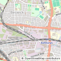 Map of Manchester