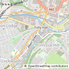Map of Huddersfield