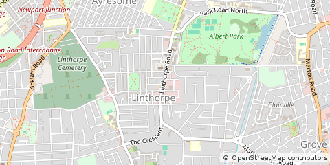 Map of Middlesbrough