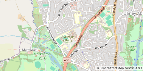 Map of Derby