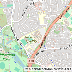 Map of Derby