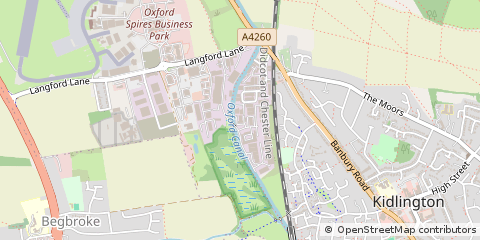 Map of Oxfordshire