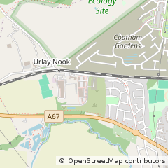 Map of Stockton on Tees