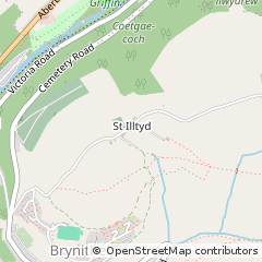 Map of Aberbeeg