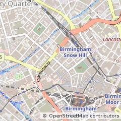 Map of Birmingham