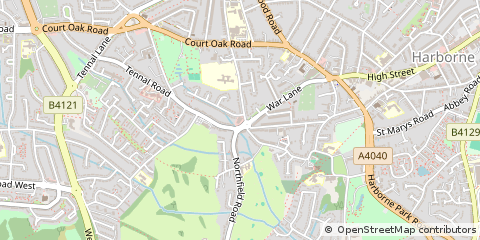 Map of Birmingham