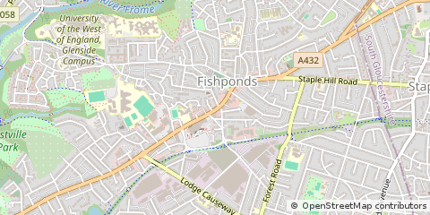 Map of Bristol