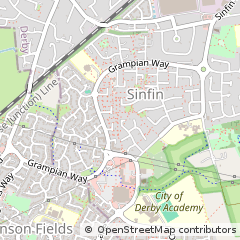 Map of Derby