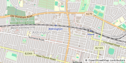 Map of Hove