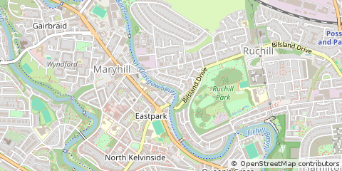 Map of Glasgow, City of Glasgow