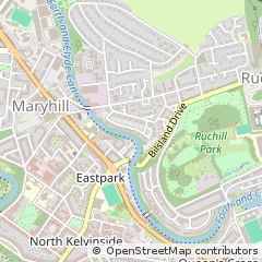 Map of Glasgow, City of Glasgow