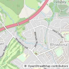 Map of Cardiff