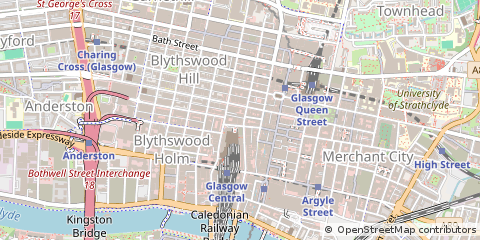 Map of Glasgow
