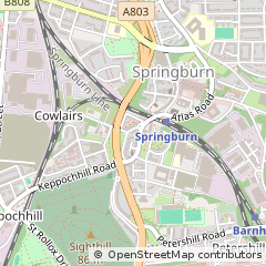 Map of Glasgow