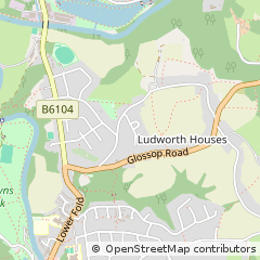 Map of Stockport, Greater Manchester
