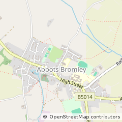 Map of Rugeley