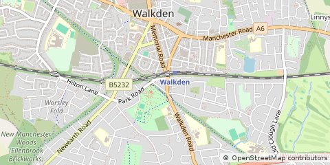 Map of Manchester