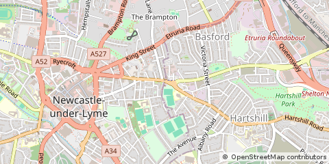 Map of Newcastle