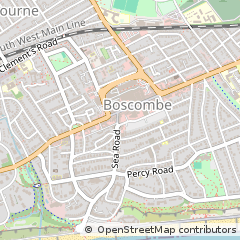Map of Bournemouth