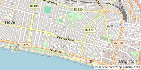 Map of Hove