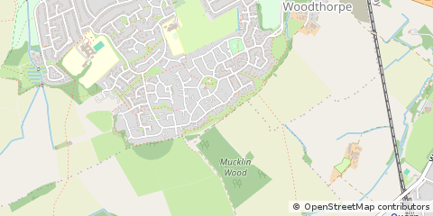 Map of Loughborough, Leicestershire