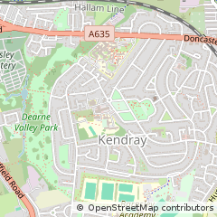 Map of Barnsley