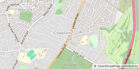 Map of Waterlooville