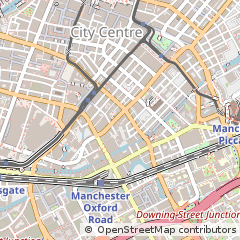 Map of Manchester