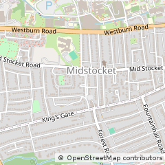 Map of Aberdeen, Aberdeenshire