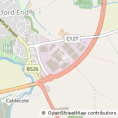 Map of Newport Pagnell, Milton Keynes