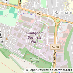 Map of Gillingham