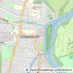 Map of Isleworth, Middlesex