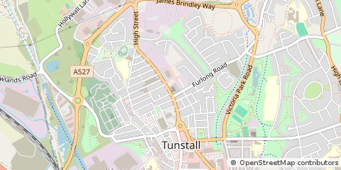 Map of Staffordshire