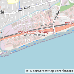 Map of Hessle, North Humberside