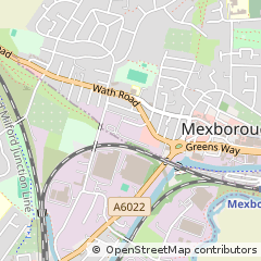 Map of Mexborough, South Yorkshire