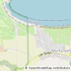 Map of Morfa Nefyn, Gwynedd