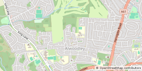 Map of Leeds