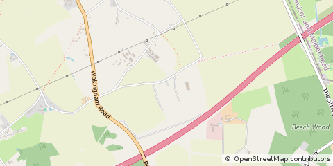 Map of Reading, Berkshire