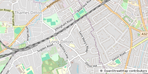 Map of Surbiton