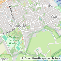 Map of Lymington, Hampshire
