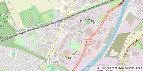 Map of Manchester, Greater Manchester