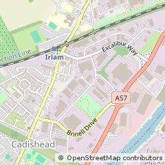 Map of Manchester, Greater Manchester