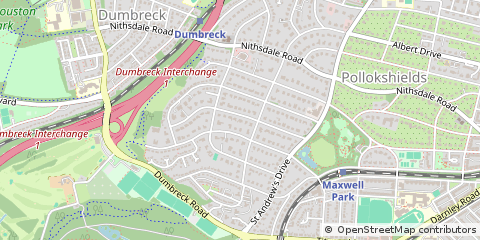 Map of Glasgow