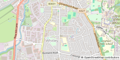 Map of Reading