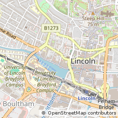 Map of Lincoln