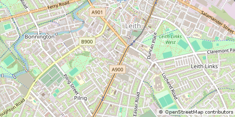 Map of Edinburgh