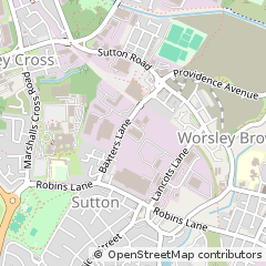 Map of ST. Helens, Merseyside