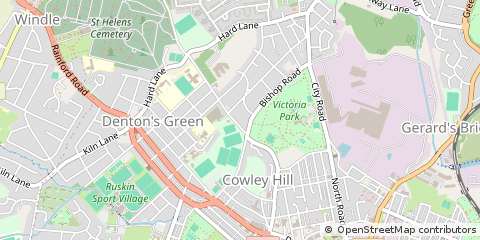 Map of ST. Helens