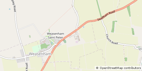 Map of Kings Lynn, Norfolk